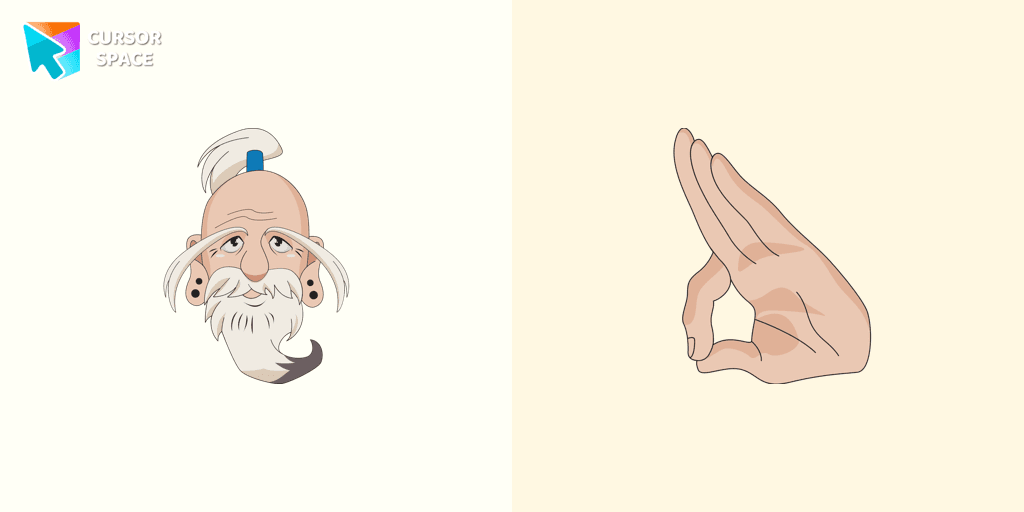 Isaac Netero cursor cursor pack